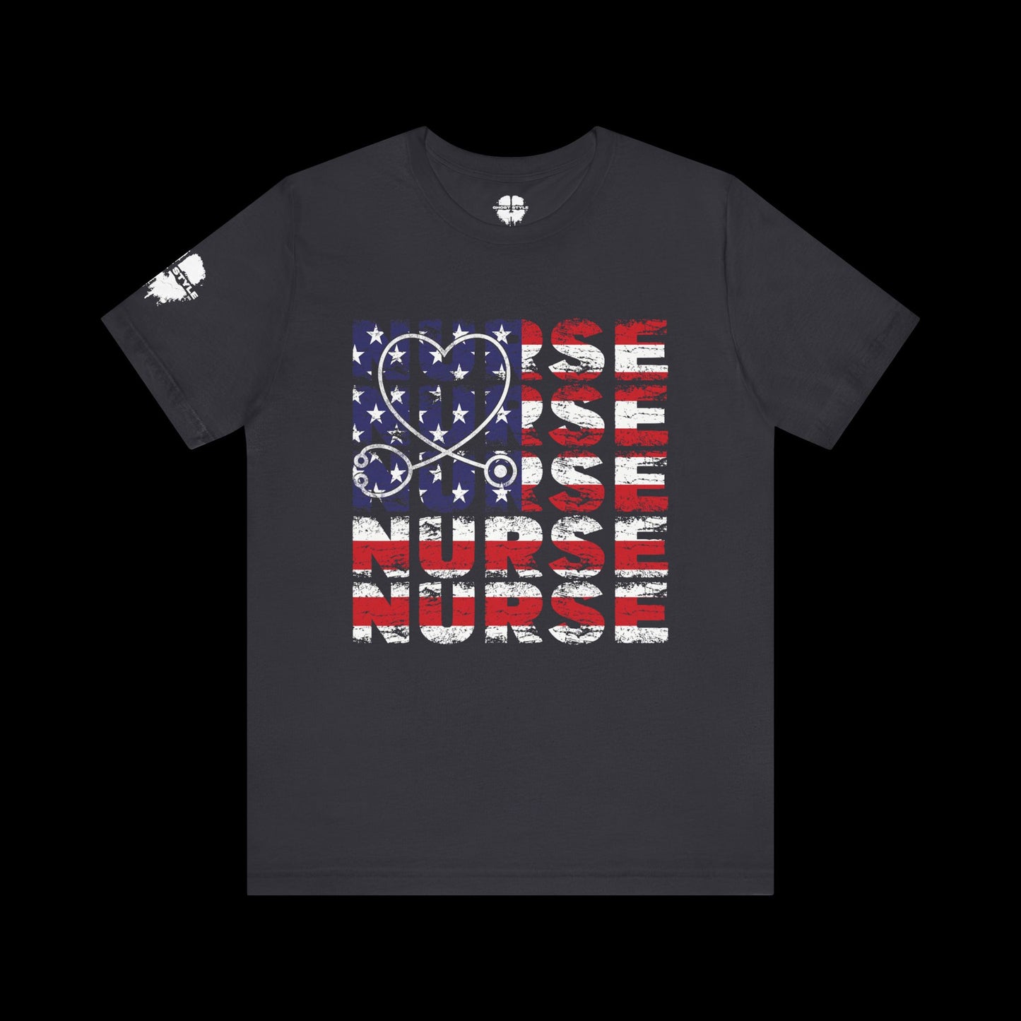 Nurse American Flag