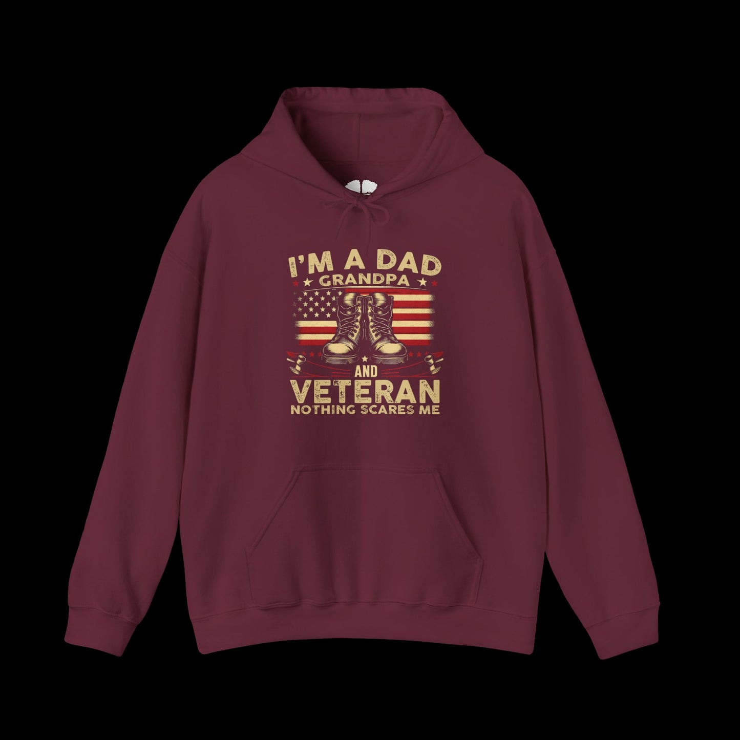 I'm a Dad, Grandpa, and Veteran Hoodie