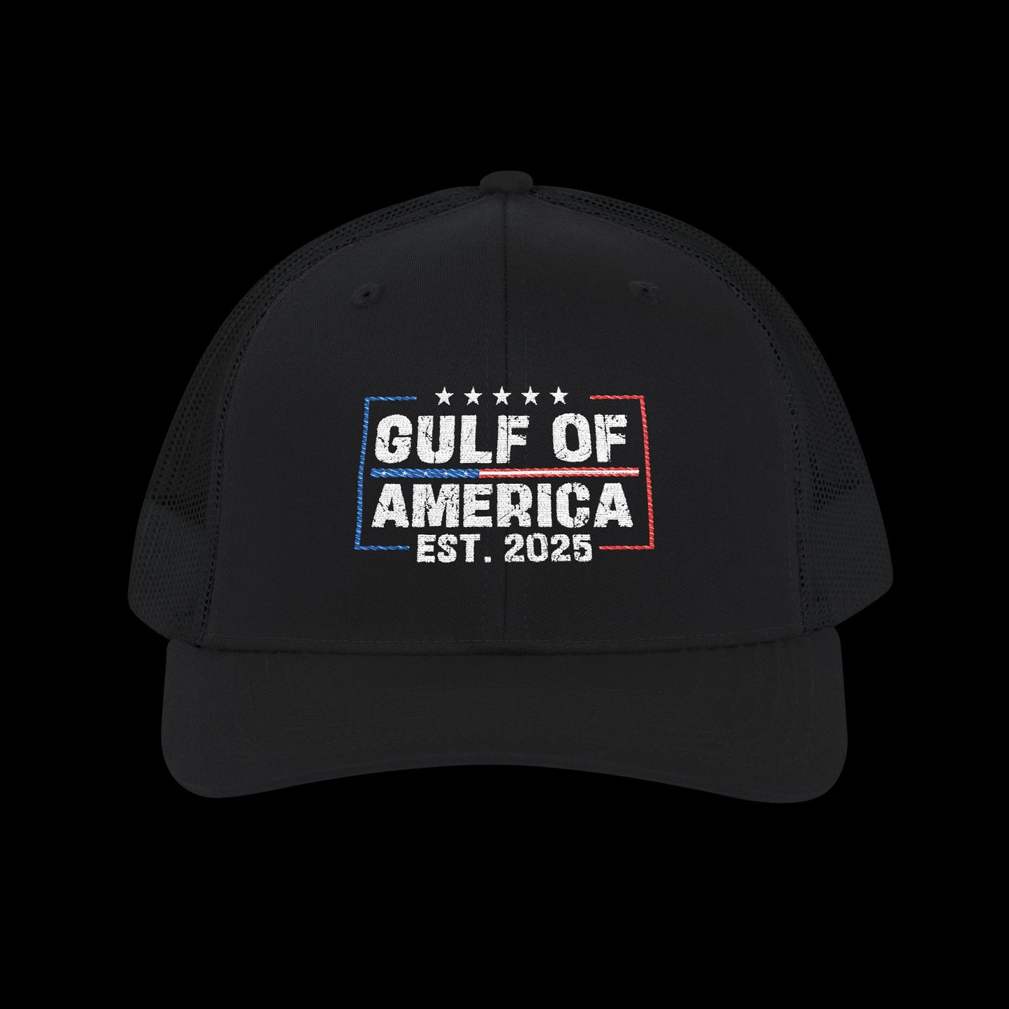 Embroidered "Gulf Of America" Trucker Cap