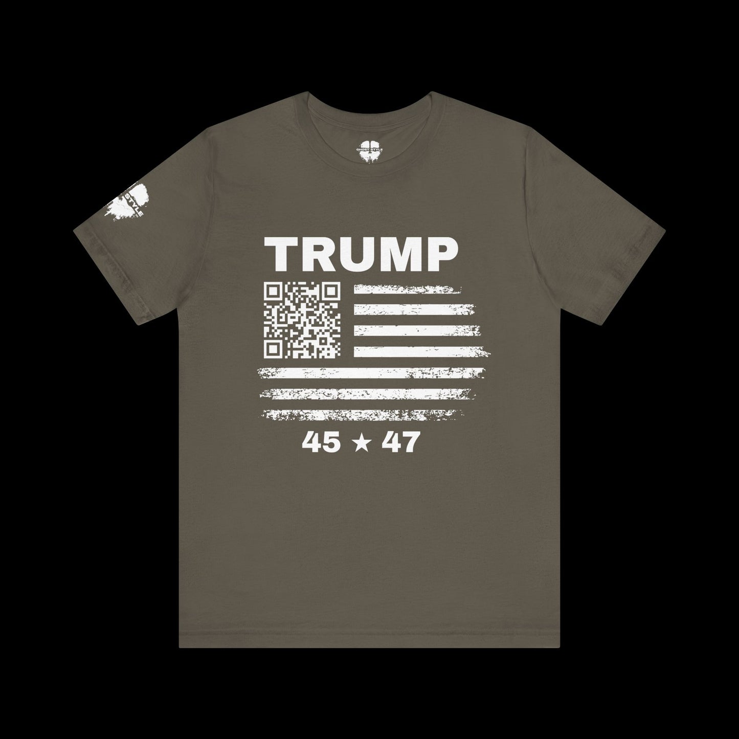 Trump 45|47 QR Code Tee