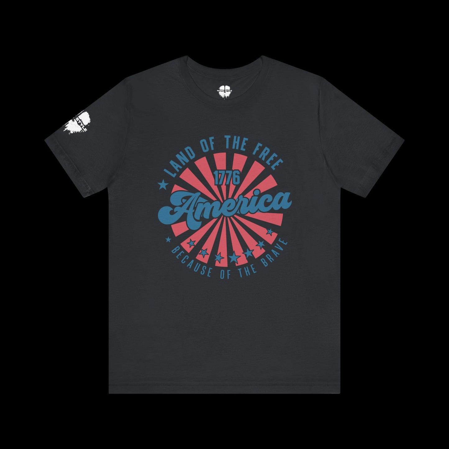 Land of the Free Because of the Brave Tee