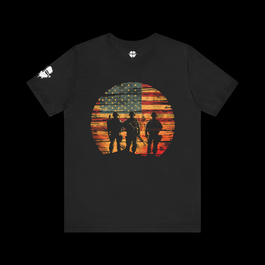 Patriotic Military Tribute Tee