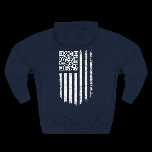 Trump Dancing QR Code Hoodie
