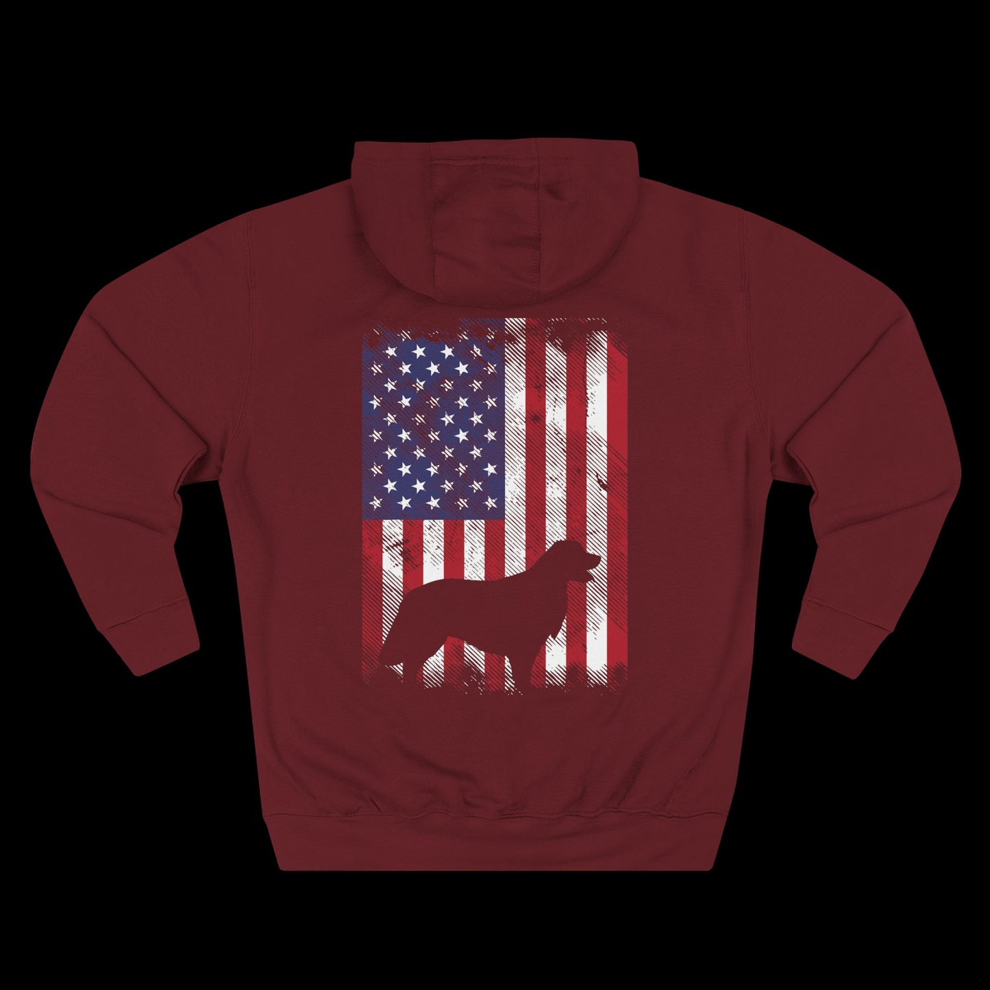 Patriotic Dog Hoodie
