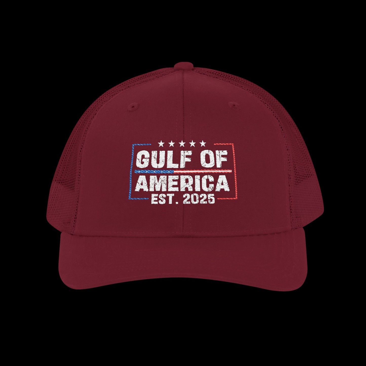 Embroidered "Gulf Of America" Trucker Cap