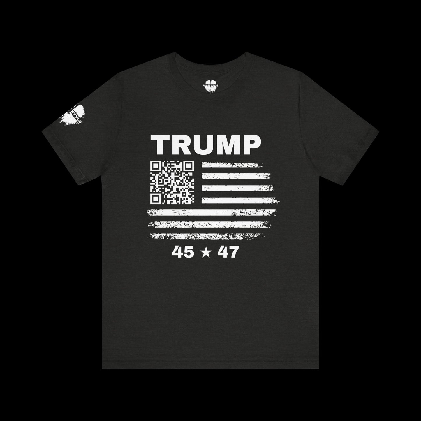 Trump 45|47 QR Code Tee