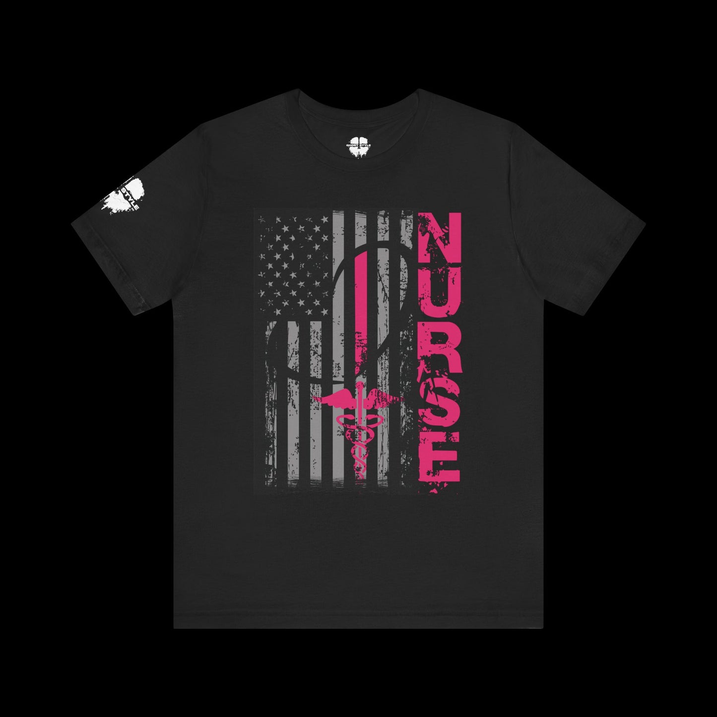 Nurse American Flag Tee