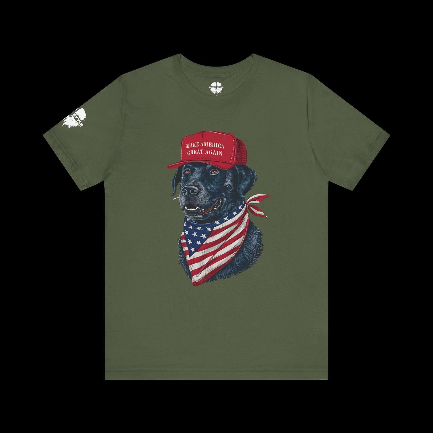 MAGA Black Lab Tee