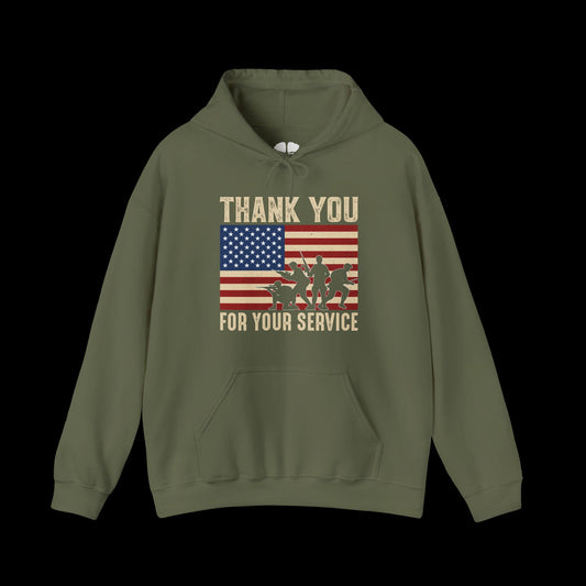 Thank You for Your Service - Unisex Hoodie