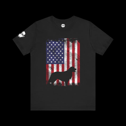 Patriotic Dog Tee