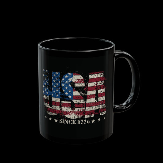 Since 1776 USA Flag Mug