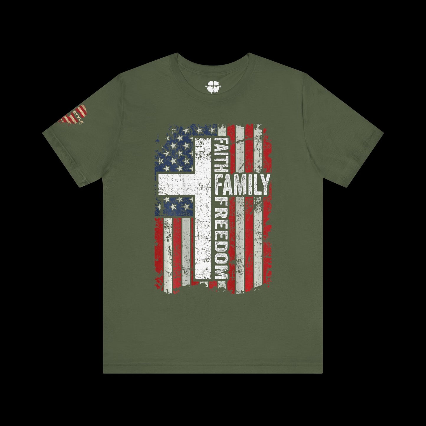 Faith Family Freedom Tee