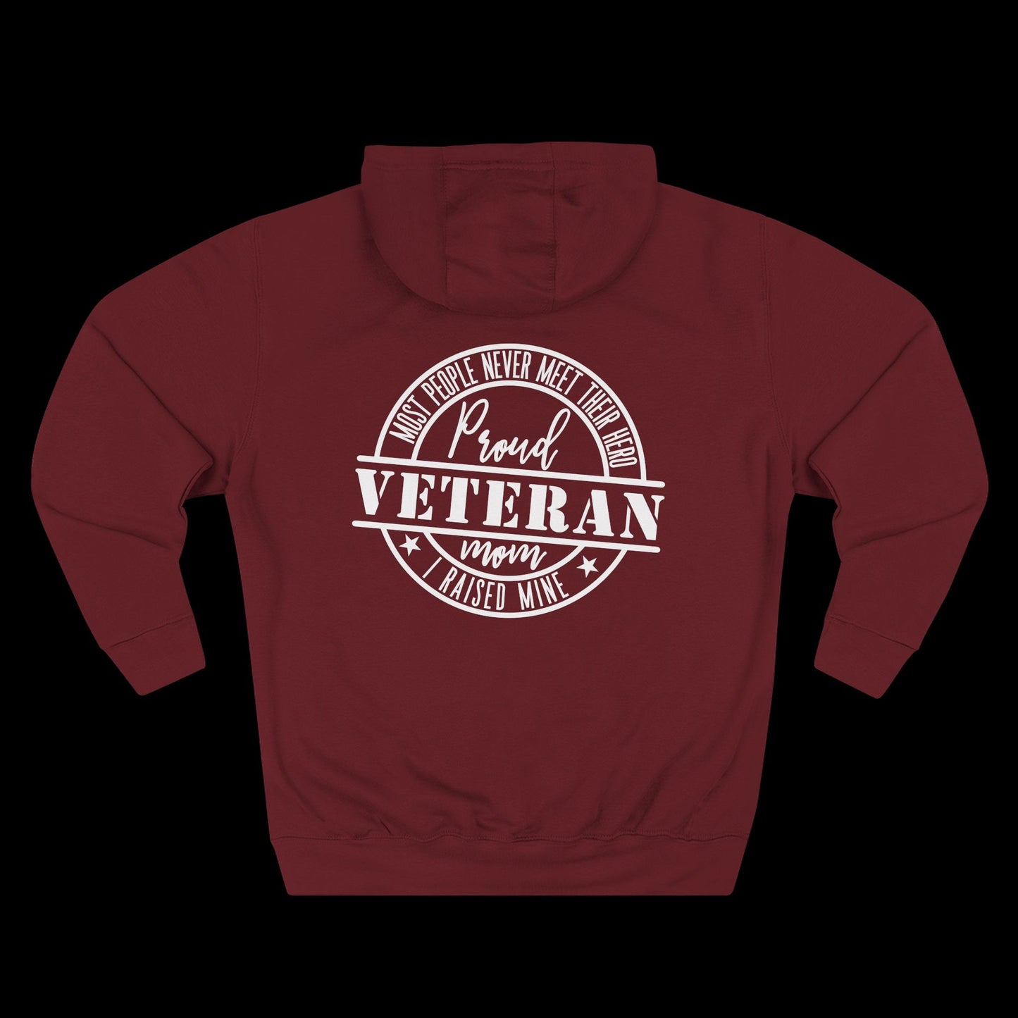 Proud Veteran Mom Hoodie