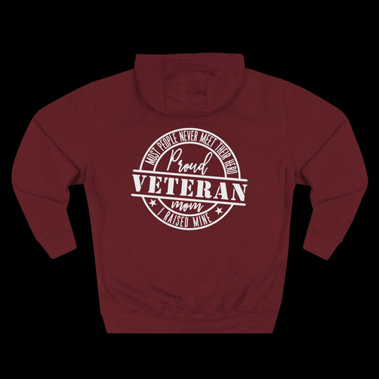 Proud Veteran Mom Hoodie