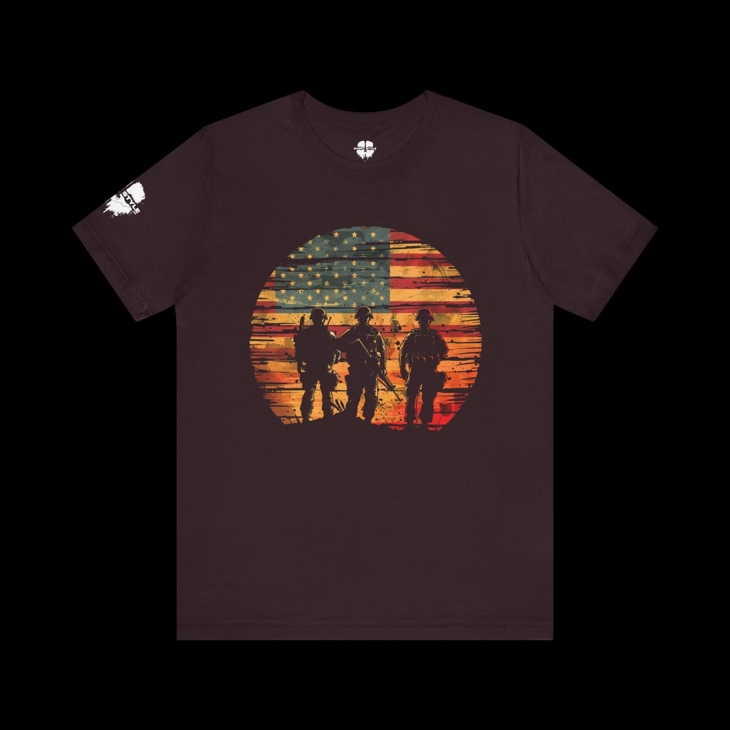 Patriotic Military Tribute Tee