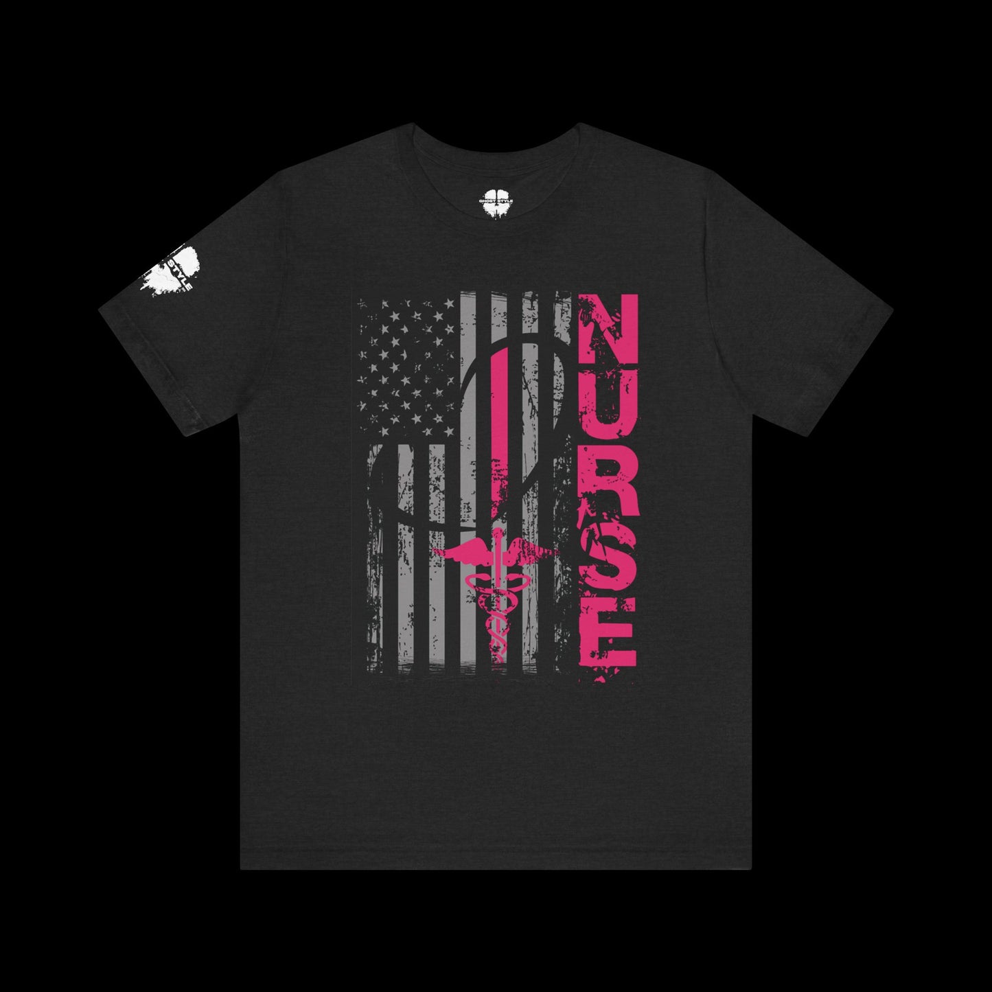 Nurse American Flag Tee