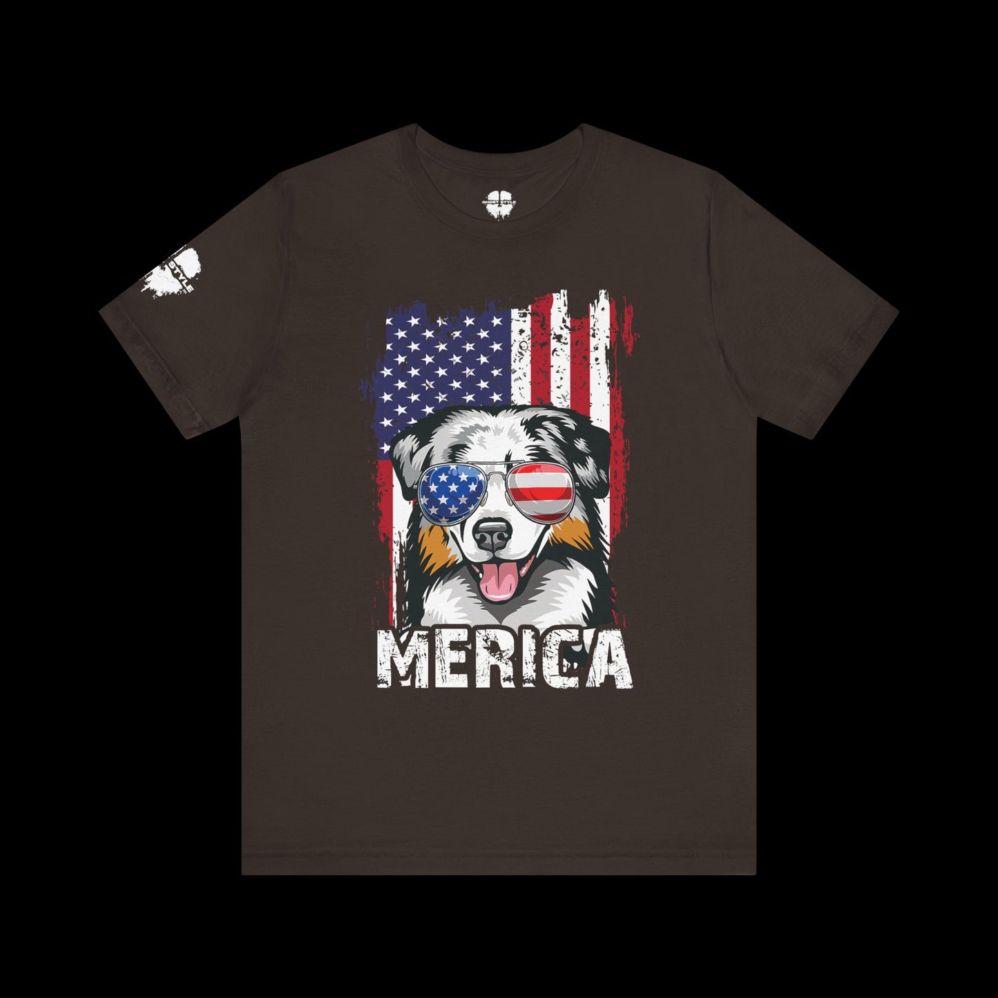 Merica Australian Shepherd Tee