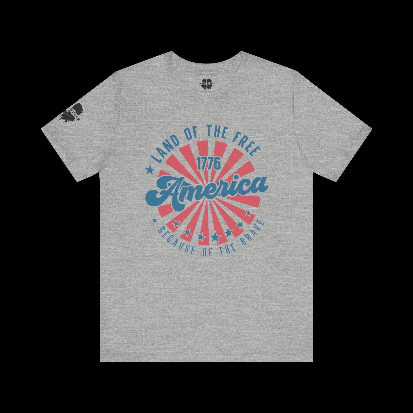 Land of the Free Because of the Brave Tee