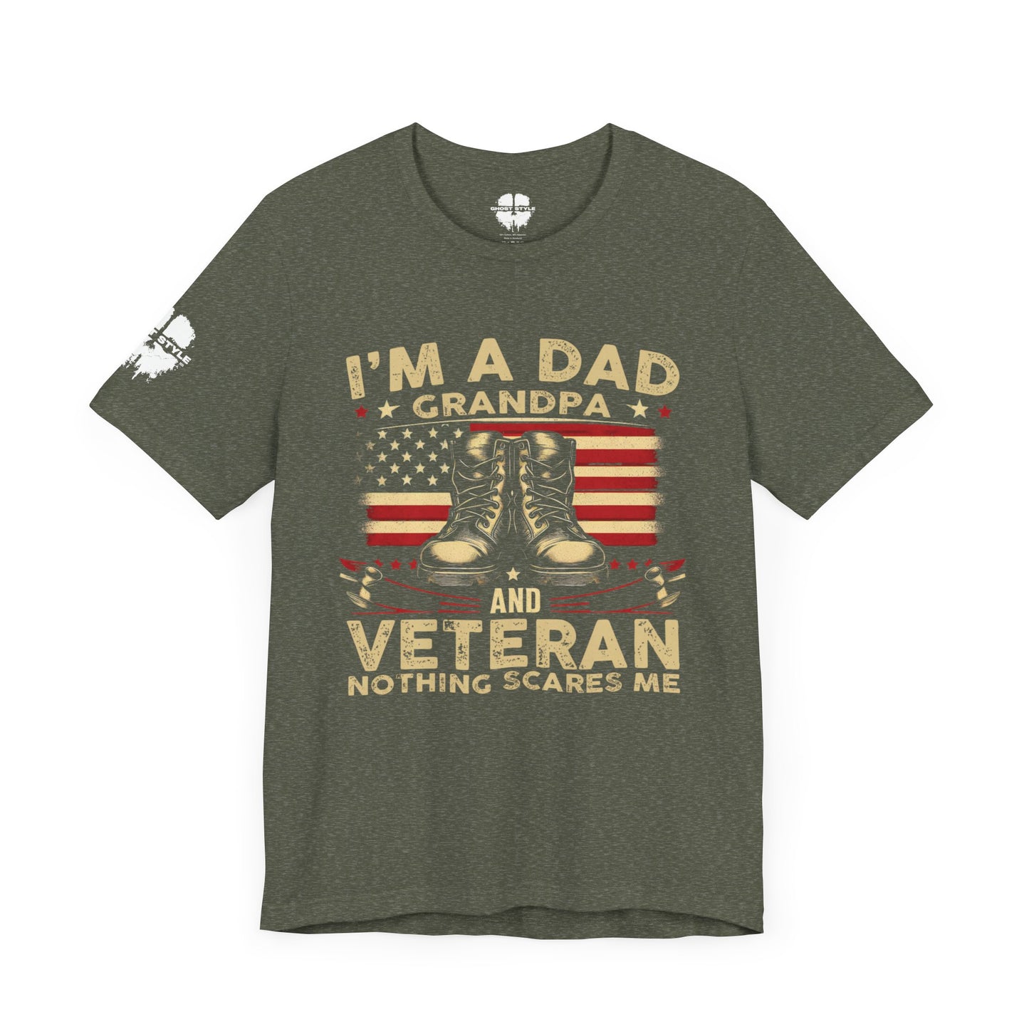 I'm a Dad, Grandpa, and Veteran - Unisex Tee