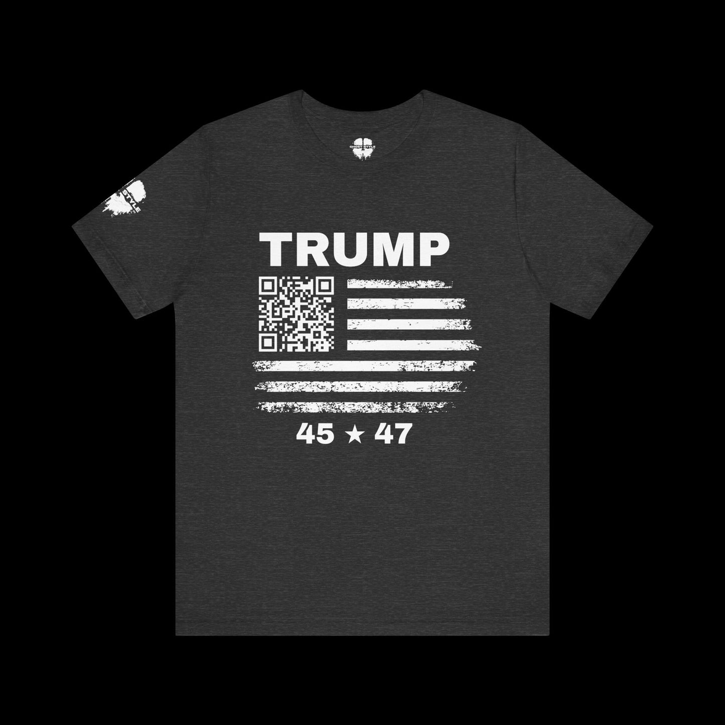Trump 45|47 QR Code Tee