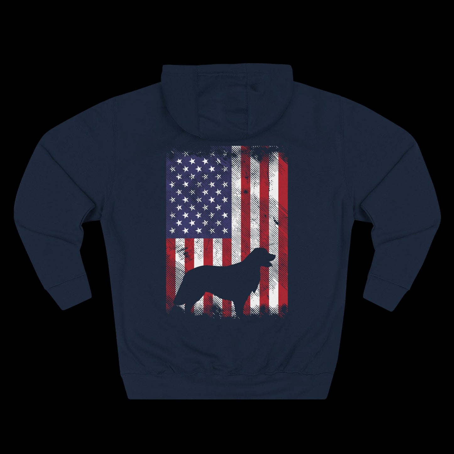 Patriotic Dog Hoodie