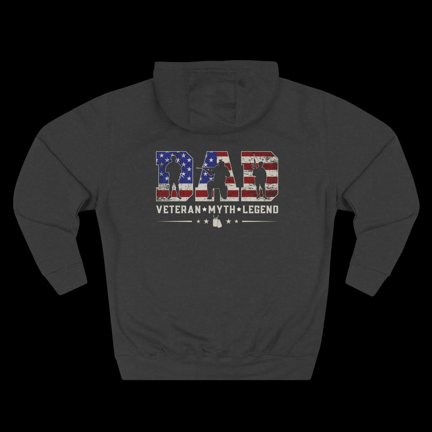 Dad – Veteran, Myth, Legend Hoodie