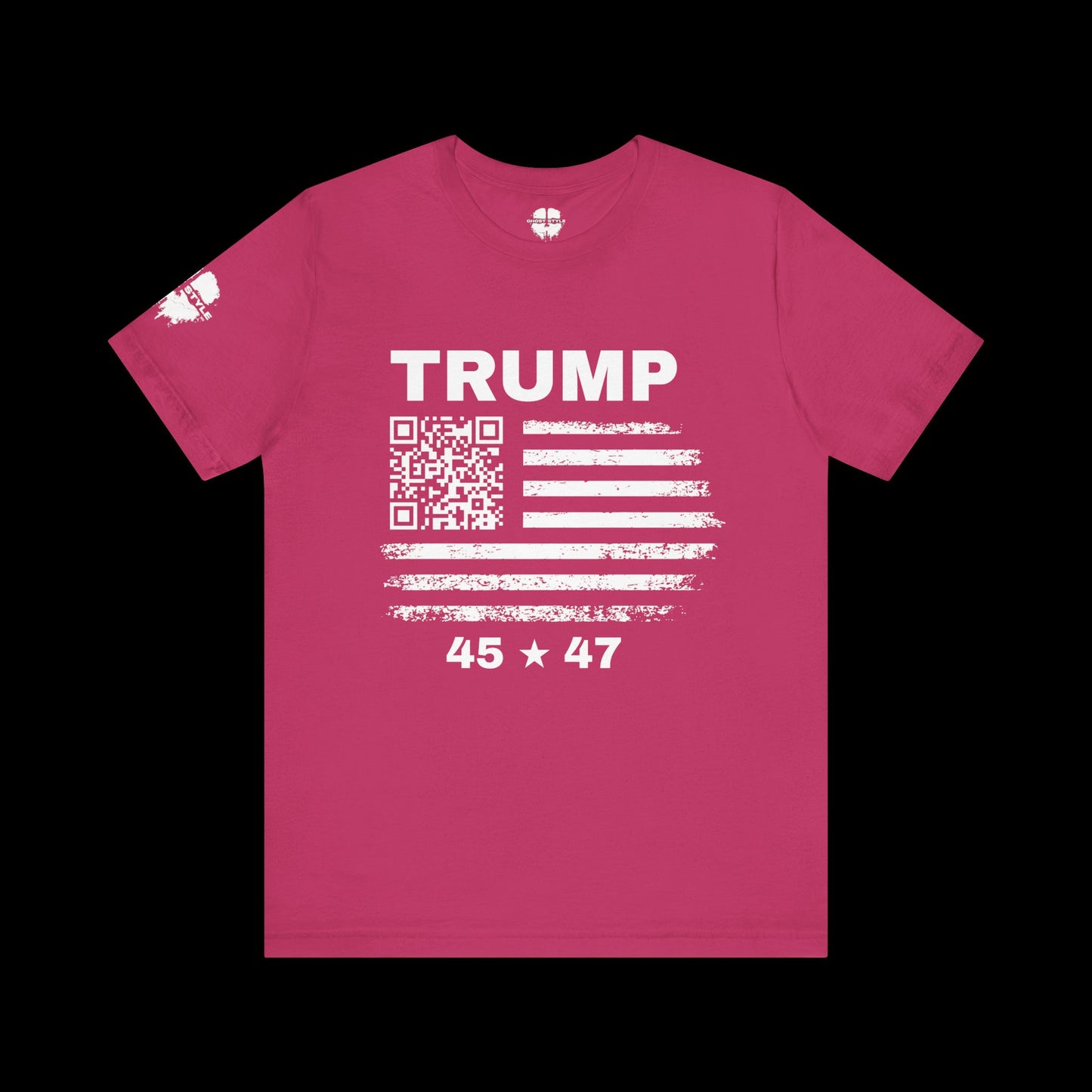 Trump 45|47 QR Code Tee
