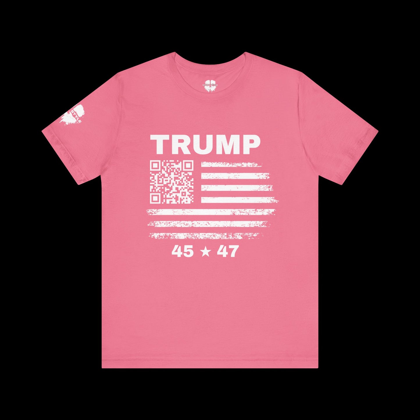 Trump 45|47 QR Code Tee
