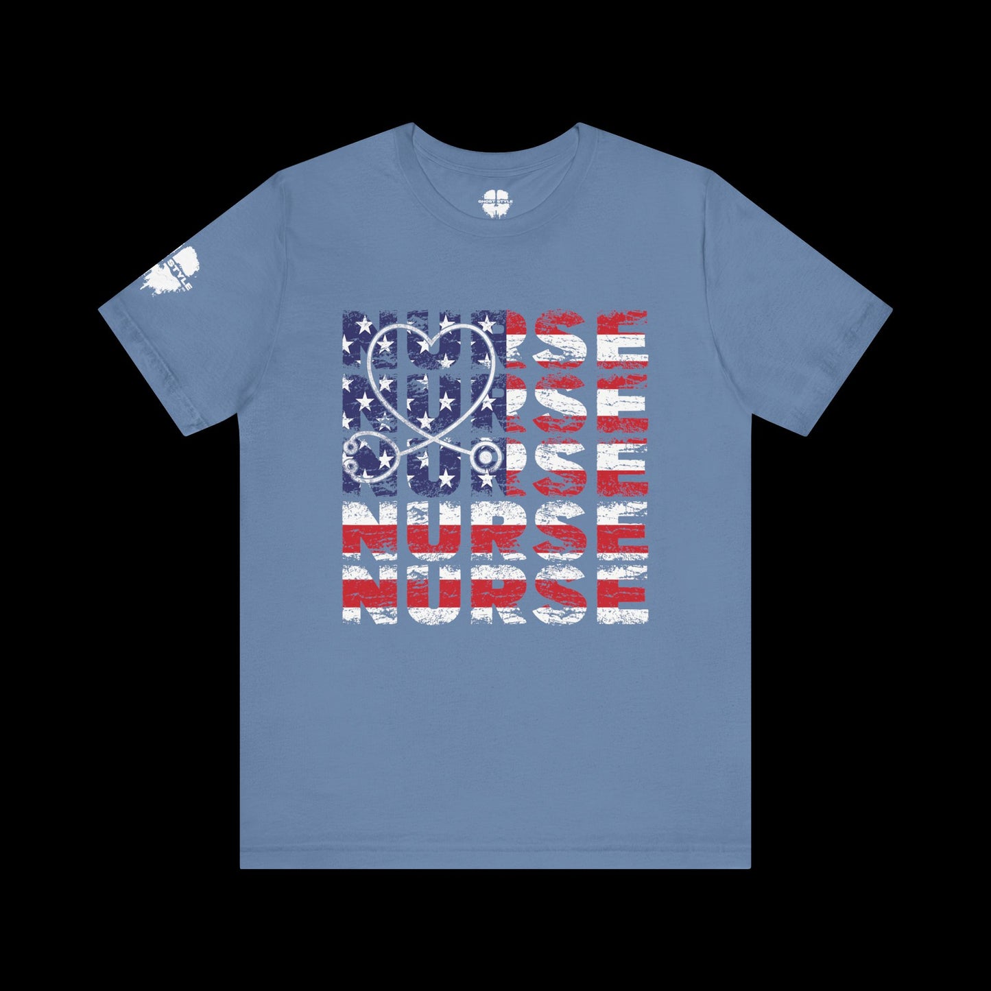 Nurse American Flag