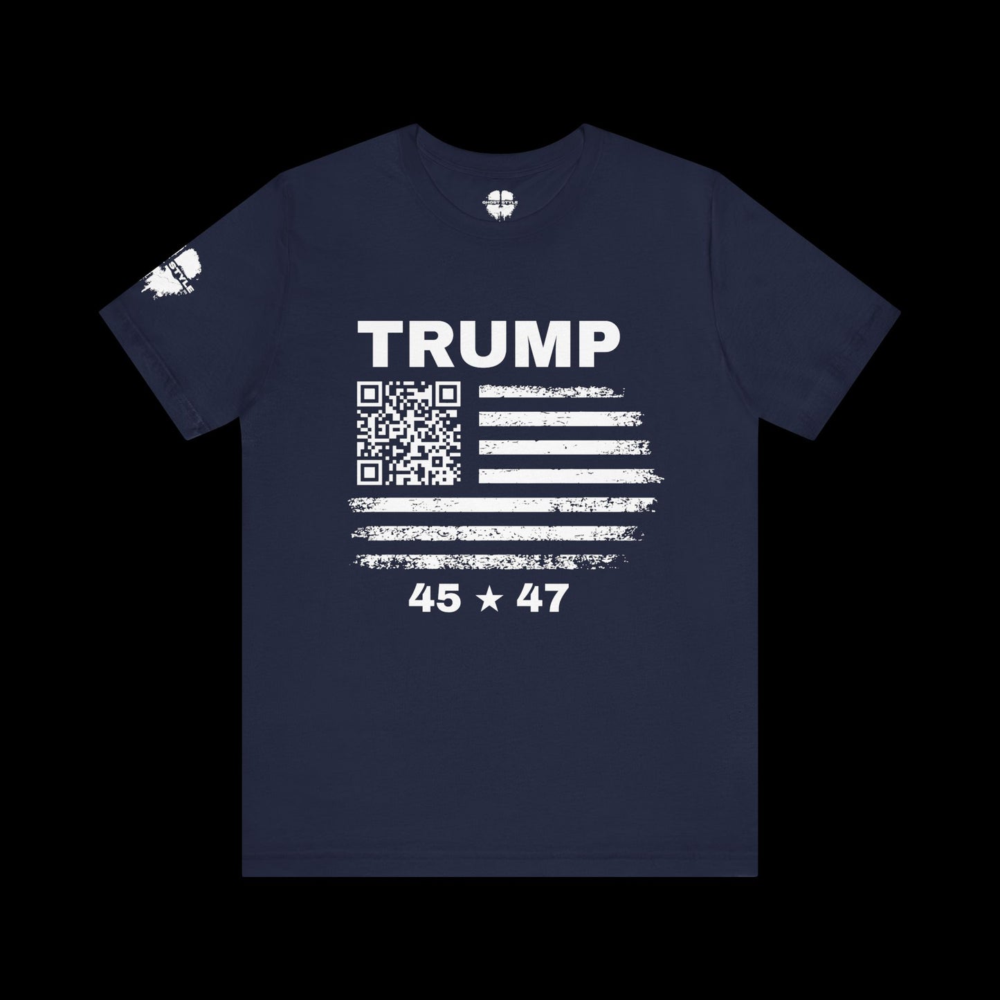 Trump 45|47 QR Code Tee